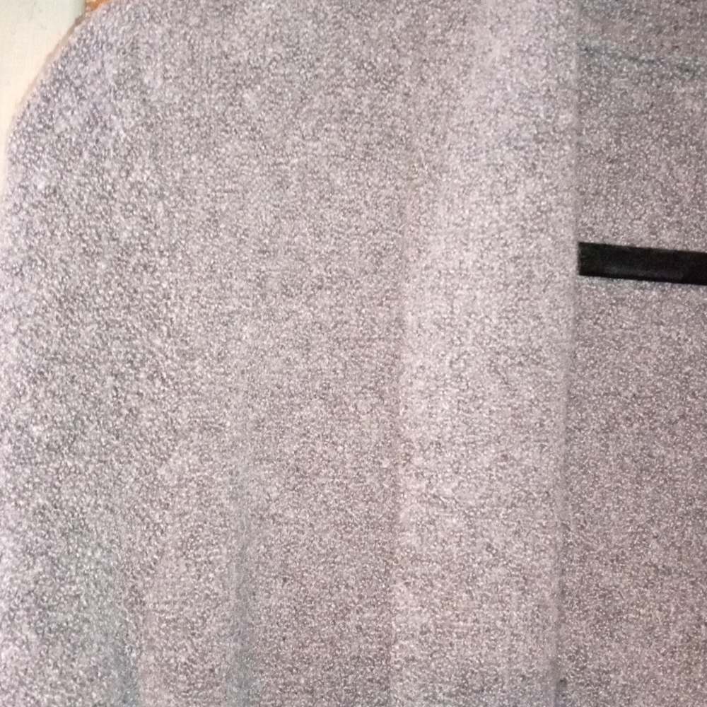 Long soft grey sweater - Picture 4 of 9